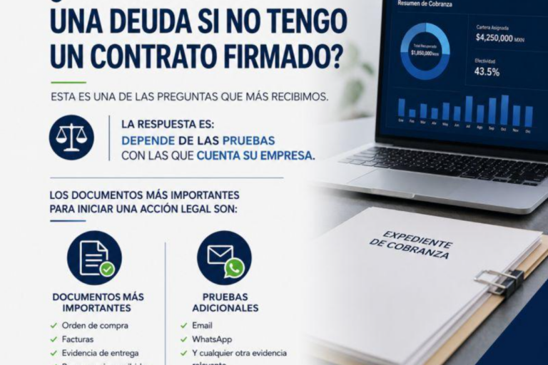 Cobrar una deuda sin contrato ni pagaré: ¿es posible?